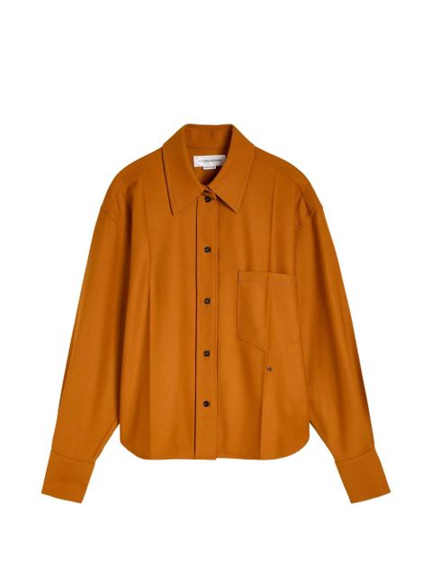 Victoria Beckham pocket button shirt - Orange - zdjęcie produktu nr 1