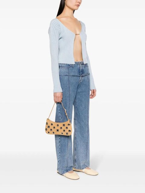 Jacquemus Le Bisou Rond Carre shoulder bag - Neutrals