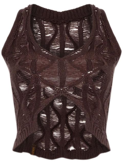 Isa Boulder Fudgy vest - Brown - zdjęcie produktu nr 1