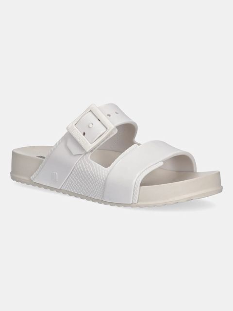 Melissa klapki COZY CONNECTION SLIDE damskie kolor biały M 35832 - zdjęcie produktu nr 1