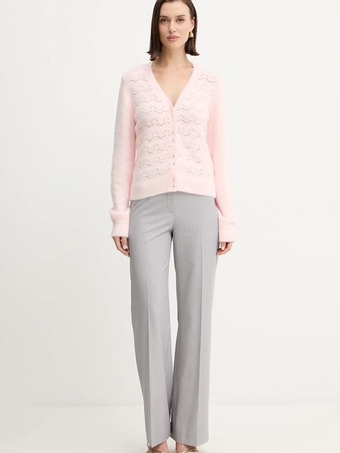 Morgan kardigan damski kolor różowy MLILY - zdjęcie produktu nr 2