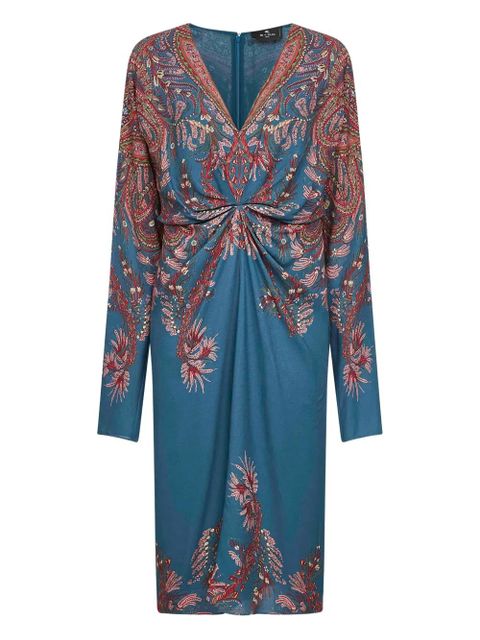 ETRO print dress - Blue - zdjęcie produktu nr 1
