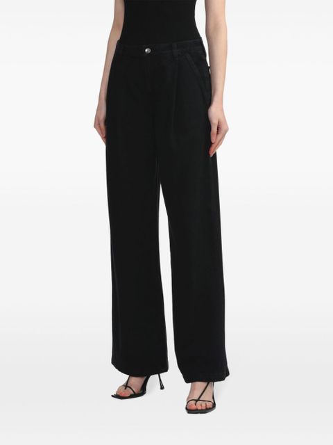 AGOLDE Ellis wide-leg jeans - Black