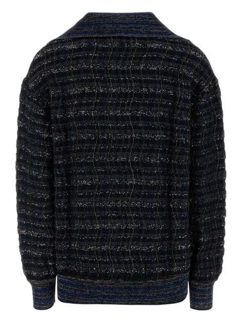 Missoni metallic-thread detailed sweater - Blue - zdjęcie produktu nr 2