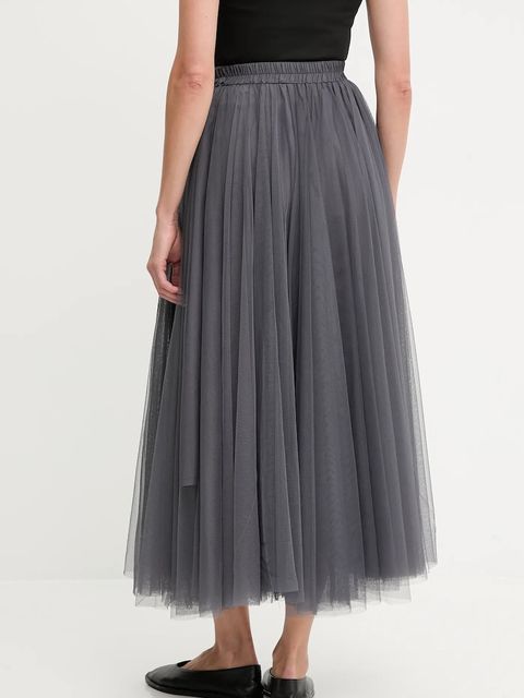 Answear.LAB spódnica kolor szary maxi rozkloszowana - zdjęcie produktu nr 2