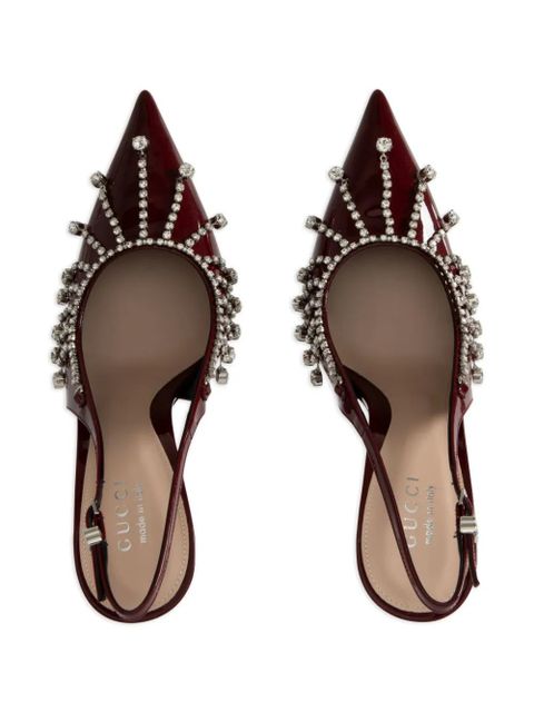 Gucci 105mm Guinevere pumps - Red