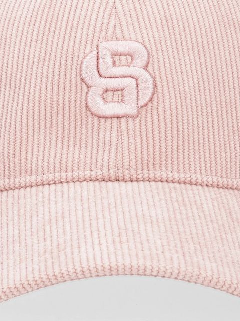 BOSS czapka z daszkiem welurowa Ari-B-Icon-CO - zdjęcie produktu nr 1