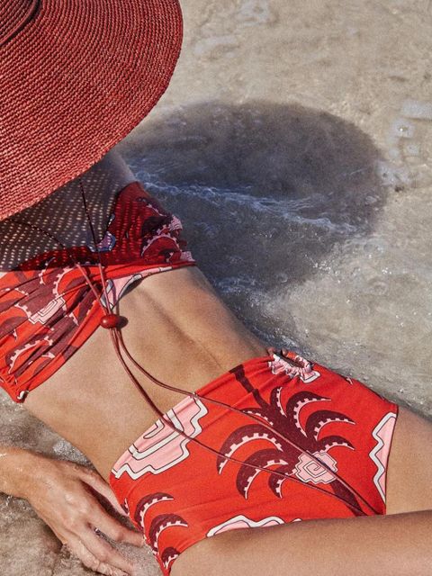 Johanna Ortiz Taita bikini bottom - Red