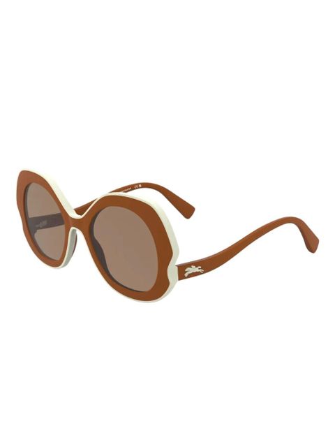 Longchamp round-frame sunglasses - Brown - zdjęcie produktu nr 2