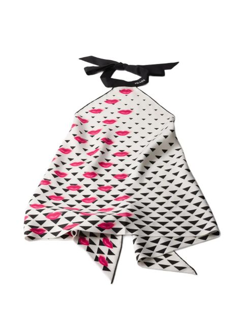 Prada printed top - White - zdjęcie produktu nr 1