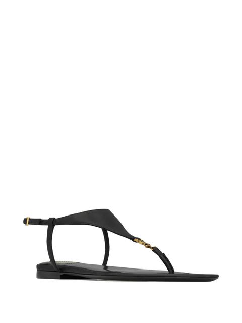 Saint Laurent leather sandals - Black - zdjęcie produktu nr 2