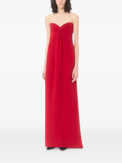 Valentino Garavani cady couture long dress - Red - zdjęcie produktu nr 2