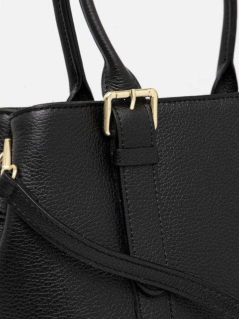 Answear.LAB torebka skórzana kolor czarny