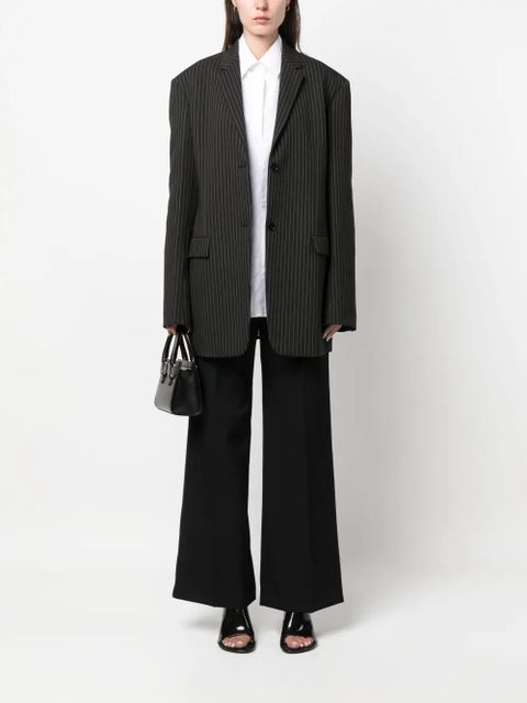 Lanvin wide-leg tailored trousers - Black