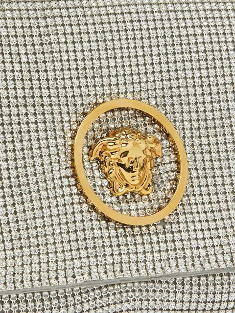 Versace La Medusa clutch bag - Silver