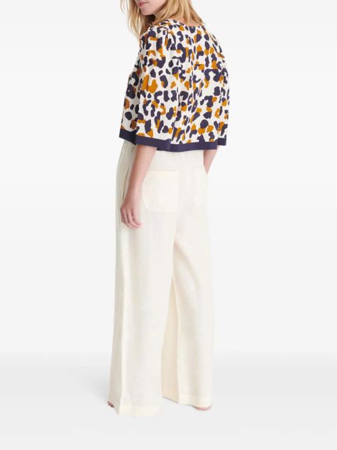ERES Select wide-leg trousers - White