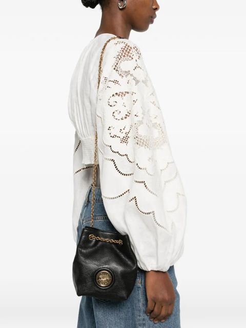 Chloé Horse Medal mini bucket bag - Black - zdjęcie produktu nr 2