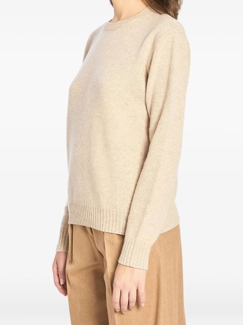 Max Mara crew-neck cashmere sweater - Neutrals - zdjęcie produktu nr 2