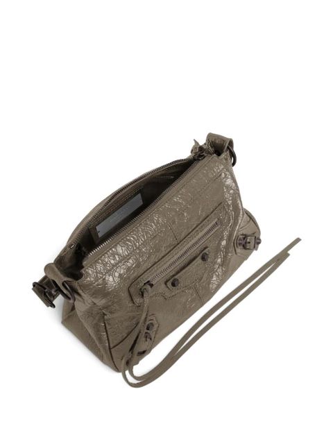 Balenciaga mini Le City Moto shoulder bag - Green