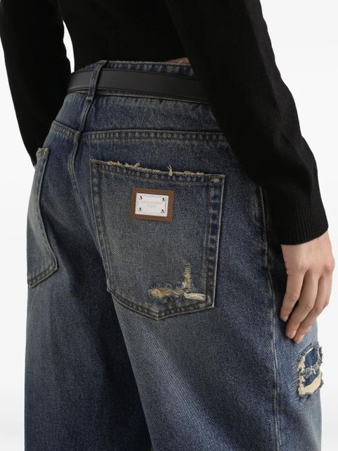 Dolce & Gabbana 5-pocket denim trousers - Blue