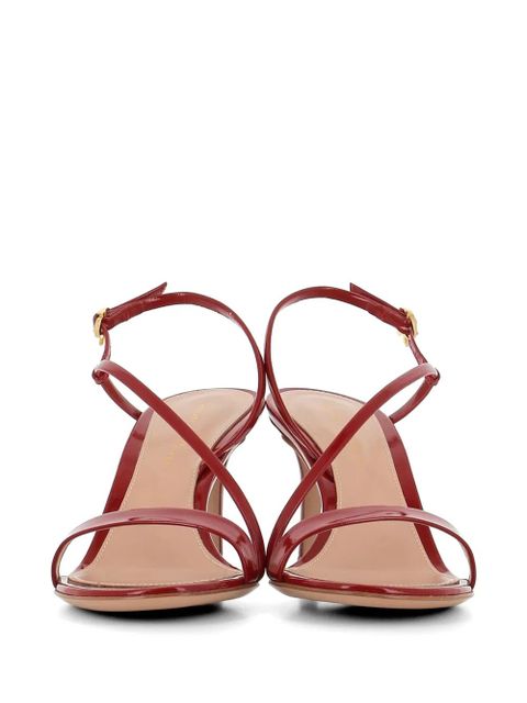 Gianvito Rossi Manhattan strappy heeled sandals - Red