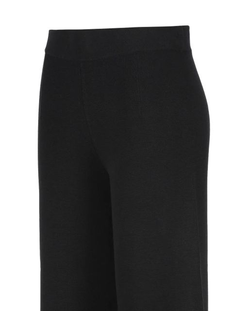 Max Mara Marzia elastic-waist palazzo pants - Black
