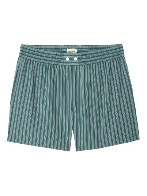 Zadig&Voltaire Pax cotton shorts - Green - zdjęcie produktu nr 1