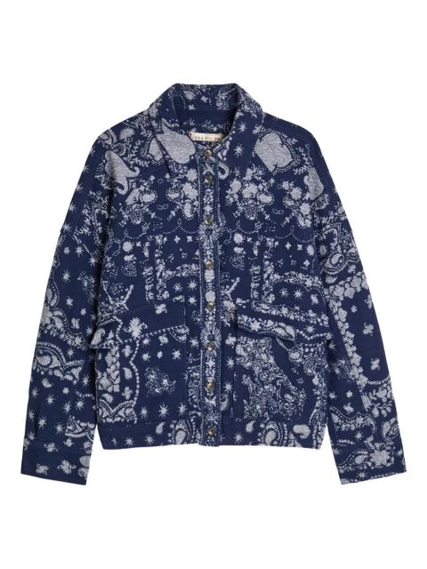 Free People buttoned jacket - Blue - zdjęcie produktu nr 1