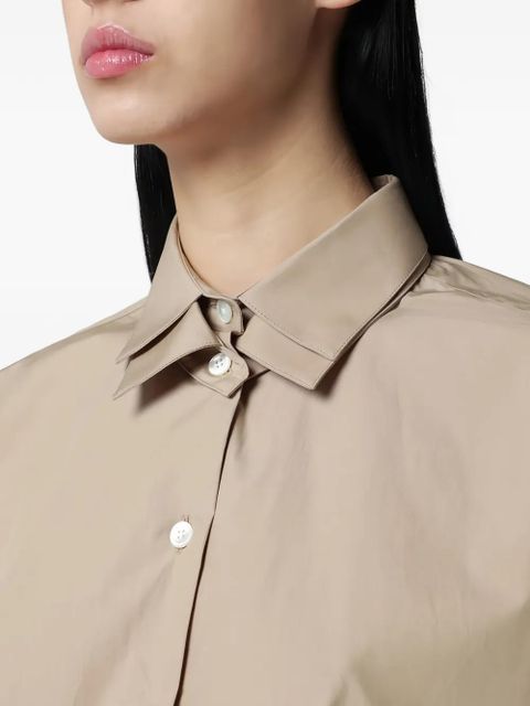 Róhe double-collar shirt - Neutrals
