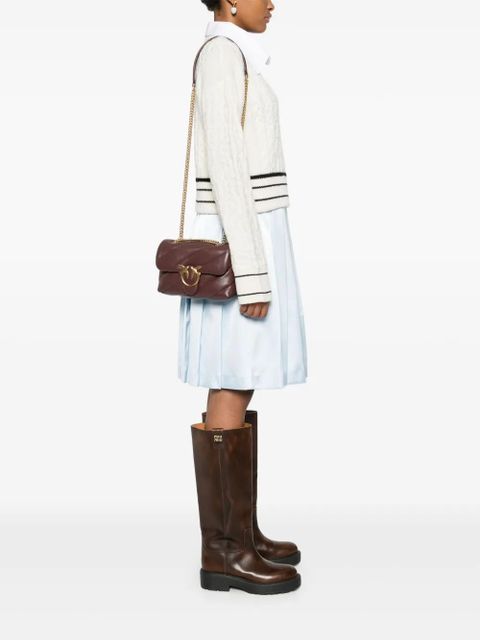 PINKO mini Love Puff shoulder bag - Red - zdjęcie produktu nr 2