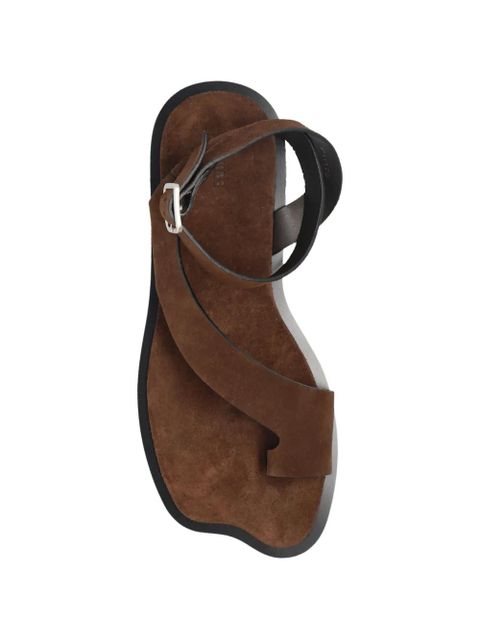 ALOHAS Honu buckle-strap sandals - Brown