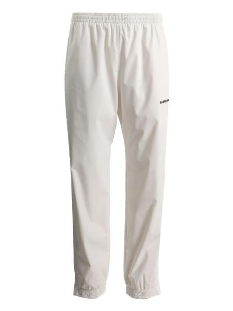 Balenciaga elastic-cuff trousers - White - zdjęcie produktu nr 1