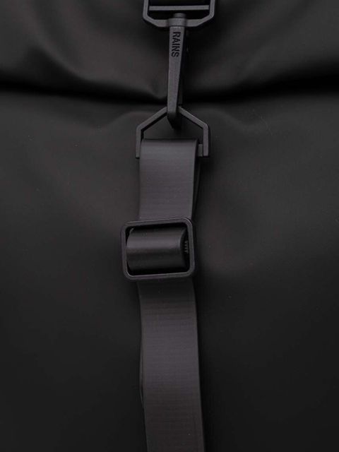 Rains plecak 13320 Backpacks kolor czarny duży gładki