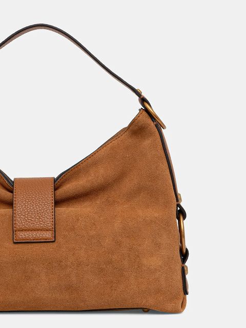 Guess torebka skórzana CAMDEN kolor brązowy HWSB93 08180 - zdjęcie produktu nr 2