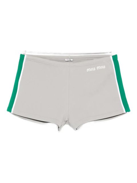 Miu Miu trim detail shorts - Grey - zdjęcie produktu nr 1