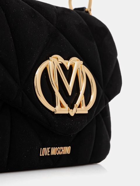 Love Moschino torebka kolor czarny JC4317PP0NKE0000