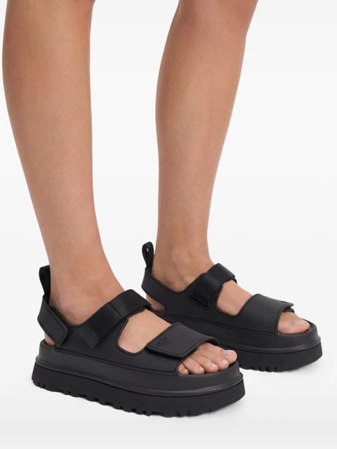 UGG Golden Glow touch-strap sandals - Black