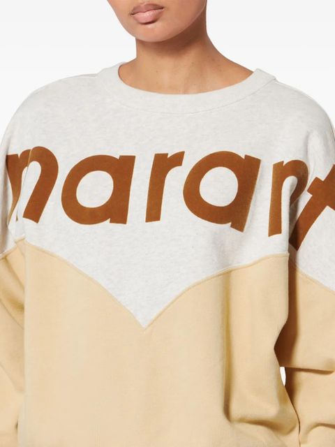 MARANT ÉTOILE Houston colourblock sweatshirt - Neutrals