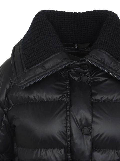 Moncler Grenoble belted button fastening jacket - Blue