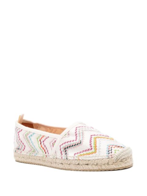 Missoni Zigzag espadrilles - Neutrals