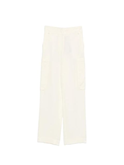 TWINSET cargo-pocket straight trousers - Neutrals - zdjęcie produktu nr 1