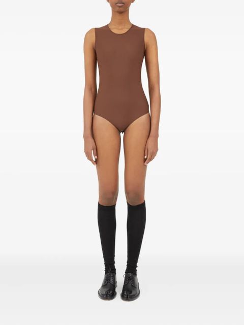 Maison Margiela sleeveless bodysuit - Brown - zdjęcie produktu nr 2