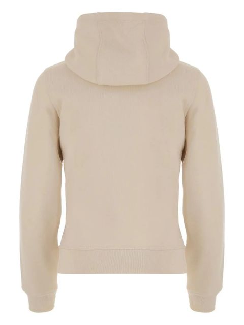Burberry Check Label zip-up hoodie - Neutrals