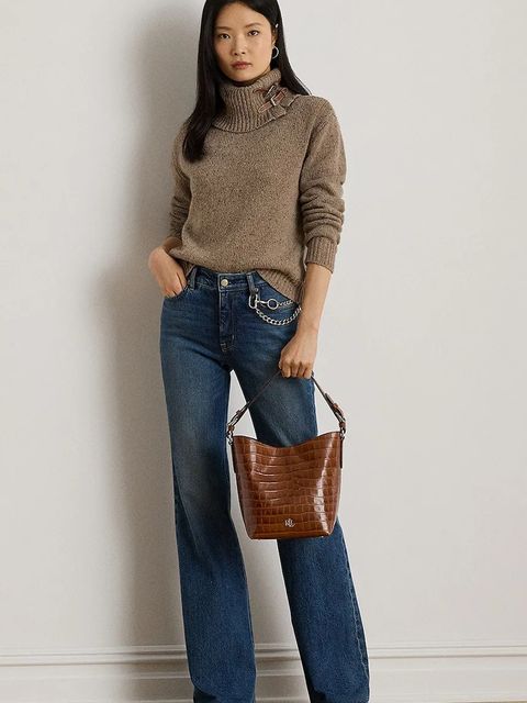 Lauren Ralph Lauren sweter z dodatkiem wełny