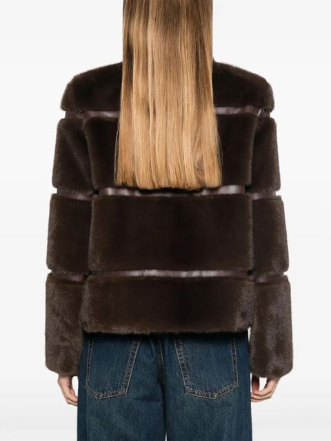 TWINSET faux-fur jacket - Brown