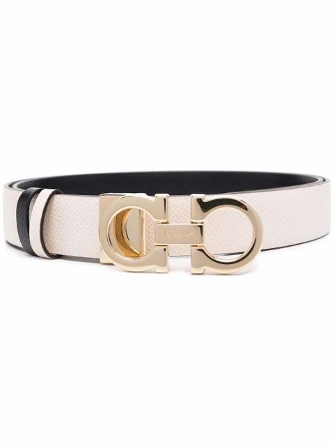 Ferragamo Gancini reversible belt - Neutrals - zdjęcie produktu nr 1