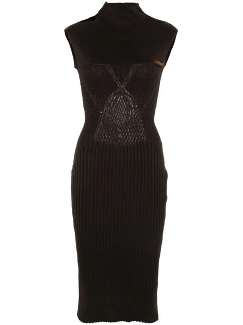 Isa Boulder Raven midi dress - Brown - zdjęcie produktu nr 1