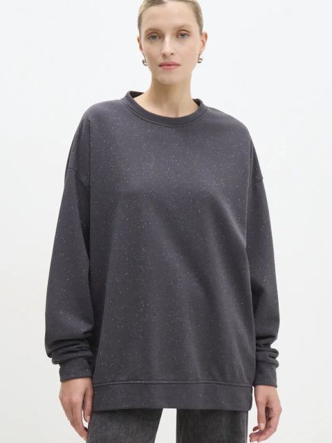 Answear.LAB bluza damska kolor szary gładka