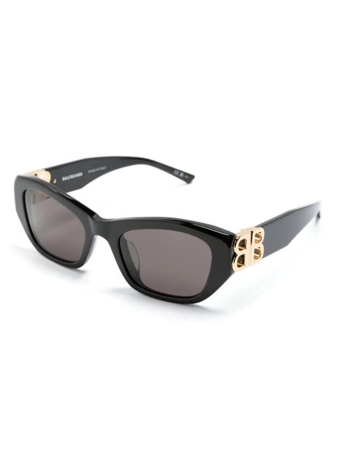 Balenciaga Eyewear BB logo-plaque square-frame sunglasses - Black - zdjęcie produktu nr 2
