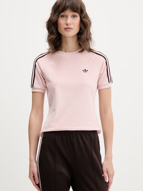 adidas Originals T-shirt damski z bawełną - zdjęcie produktu nr 1